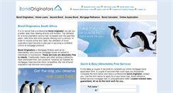 Desktop Screenshot of bondoriginators.co.za